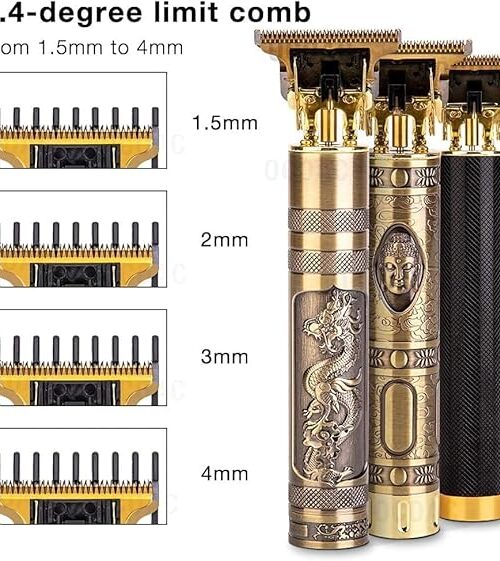 T9 USB Professional Hair Trimmer 0mm Baldheaded Cutter Beard Shaving Carving Tool Hair Cutting Machine for Men