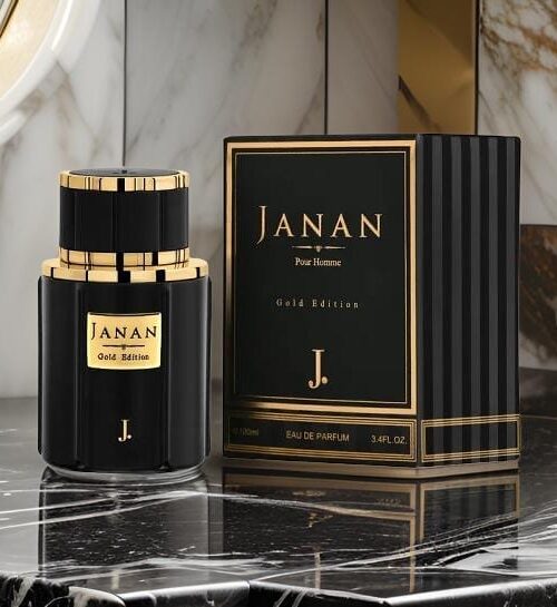 JANAN Gold Perfume For Men Eau De Parfum Long Lasting Frangrance 100 Ml